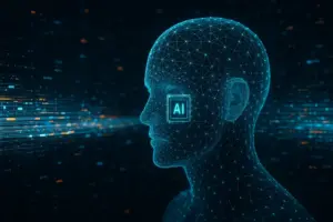 Conceptual image showing the progression of RAG technology integrating multiple data sources.